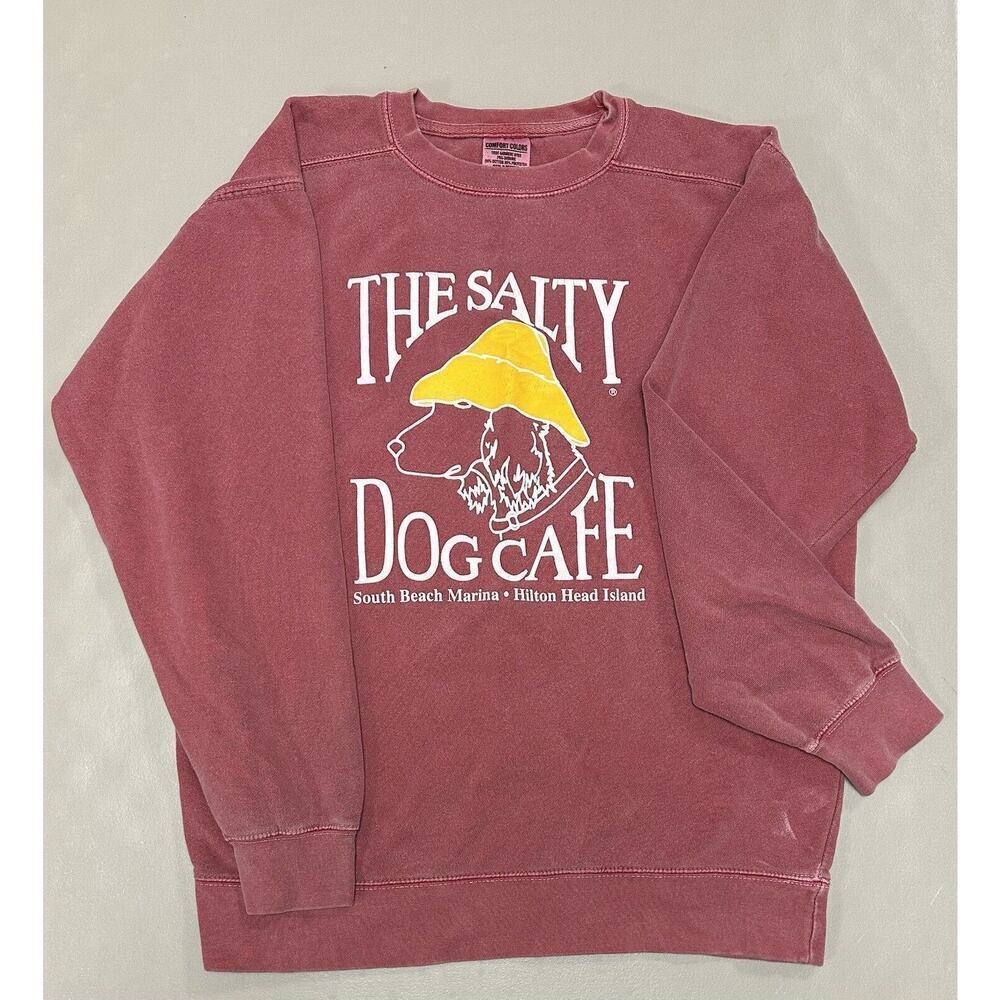 Comfort Colors Maroon Sweatshirt